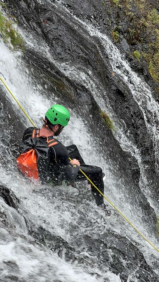 Abseiling/Canyoning - Tamarind Falls, forest paths, and the 55-metre finale