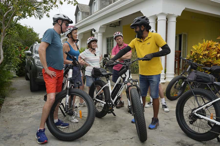 Authentic North East Coast E-bike Guided Tour - Fishermen, St Francois, and ordinary village life