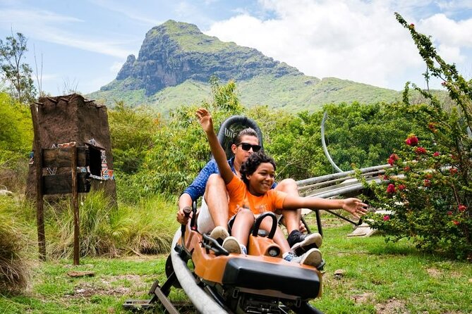 Casela World of Adventures, West of Mauritius - Full Day + Lunch - Starting in the gardens and bird sanctuary