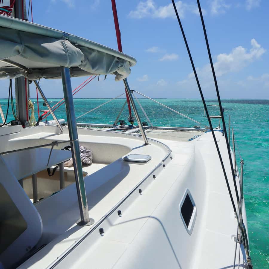 Catamaran trip to Ile Aux Cerfs With Two Way Transportation - The waterfall stop adds variety