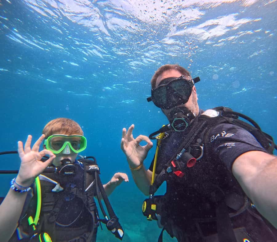 Discover Scuba Diving in BEL OMBRE - Meeting the Underwater World Without a Full Course