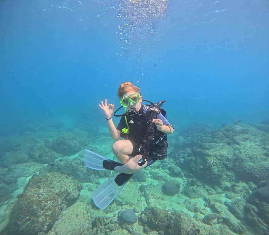 Discover Scuba Diving in BEL OMBRE - What Happens During the Two-Hour Session