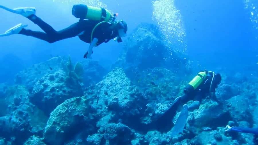 Diving in the North with Blue World Adventures - Why this northern Mauritius introduction works for beginners