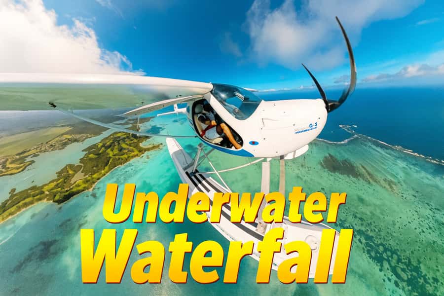 East Coast Mauritius Private Scenic Seaplane Tour - Taking off from Palmar Beach