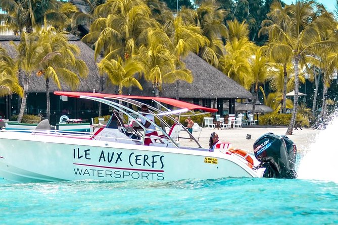 Full Day Ile aux Cerfs Speedboat Trip With Hotel Transfers (Private or Shared) - Snorkeling and water activities