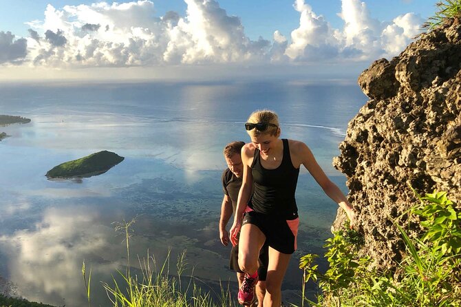Full-Day Private Hiking le Morne Mountain & Seafood Lunch at Islet Fourneau - The rocky upper section and mountain caves