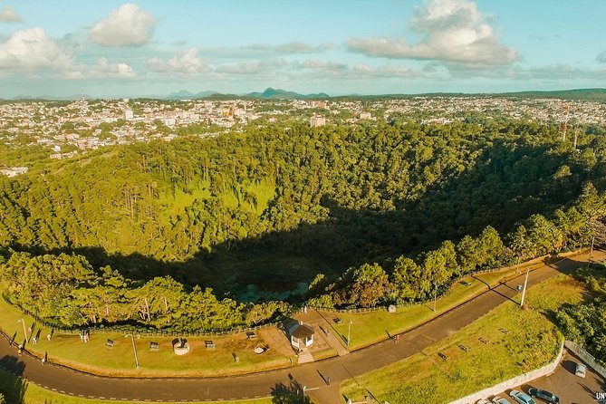 Full-Day South Tour of Mauritius, ALL INCLUSIVE Day Trip, Private SUV Car, Guide - Trou aux Cerfs, a crater above Curepipe