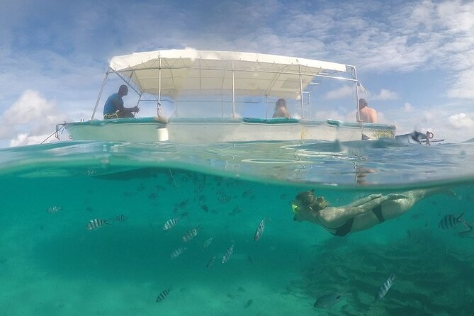 Full Day Tour 5 Island to Ile Aux Cerfs Incl. Lunch and Transfer - Ilot Flamants and the turquoise lagoon