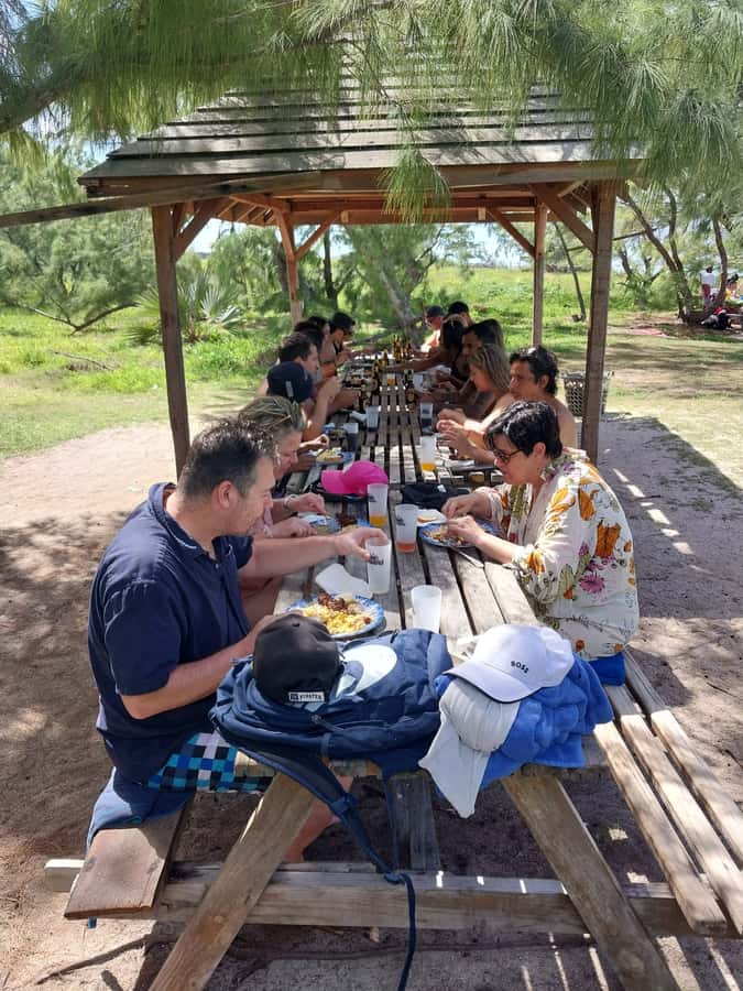 Grand Baie: Catamaran 3 Islands Cruise & Lunch on the Island - Ilot Gabriel, bright sand and open sea