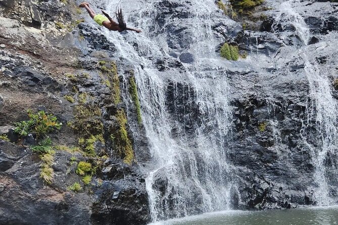 Guided Hiking The 7 WATERFALLS with relaxing car tour in the end - After the hike, Ganga Talao adds a spiritual stop