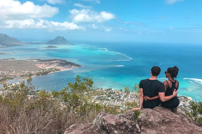 Hiking La Tourelle Mountain in Mauritius - Reaching the summit for western Mauritius views