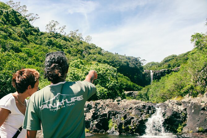 Hiking Sept Cascades (Tamarind Falls) - Half Day - Walking through forest and volcanic rock