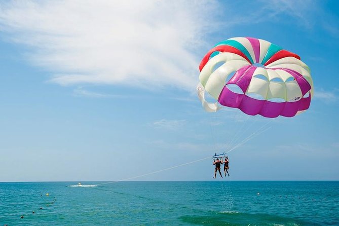 Ile aux Cerf: Speed boat with Parasailing & Tube Riding and Lunch - Grand River South East Waterfalls add wildlife and scenery