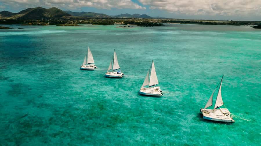 Ile Aux Cerfs: Catamaran Cruise, island, waterfalls, Lunch - What the six-hour schedule feels like