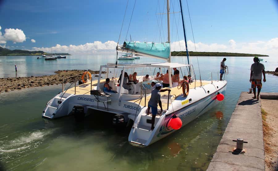 Ile aux Cerfs: The very best day by catamaran. - Grand River South East Waterfall and local wildlife