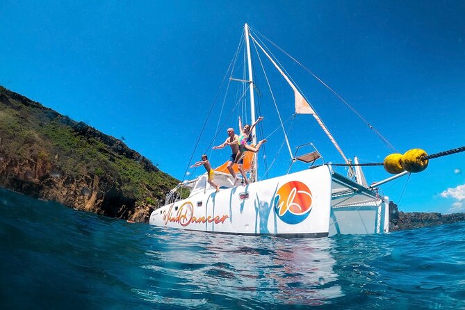 Ilot Gabriel Catamaran Cruise in Mauritius - The ride north toward Coin de Mire