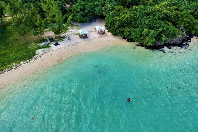 Luxury All-Inclusive Catamaran Cruise to Ile aux Cerfs and GRSE Waterfall - GRSE Waterfall, where the river meets the sea