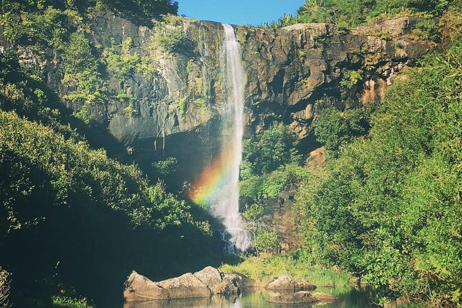 Mauritius-7 Cascades (Tamarind Falls)incl. Guide & Hotel Transfer - Swimming beneath the waterfalls