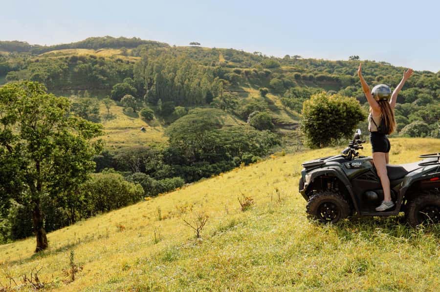 Mauritius: Bel Ombre Nature Reserve Quad Bike Tour - The waterfall stop at Cascade Frédérica or Cascade l’Exemple
