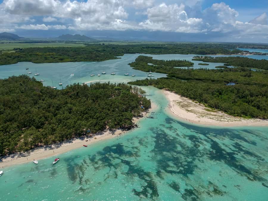 Mauritius: Boat trip to Ile aux Cerfs with Lunch/waterslide - Sega music on the return sail