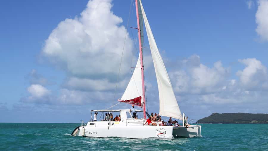 Mauritius: Catamaran Day Cruise to lle aux Cerfs with Lunch - Setting out from Trou d’Eau Douce