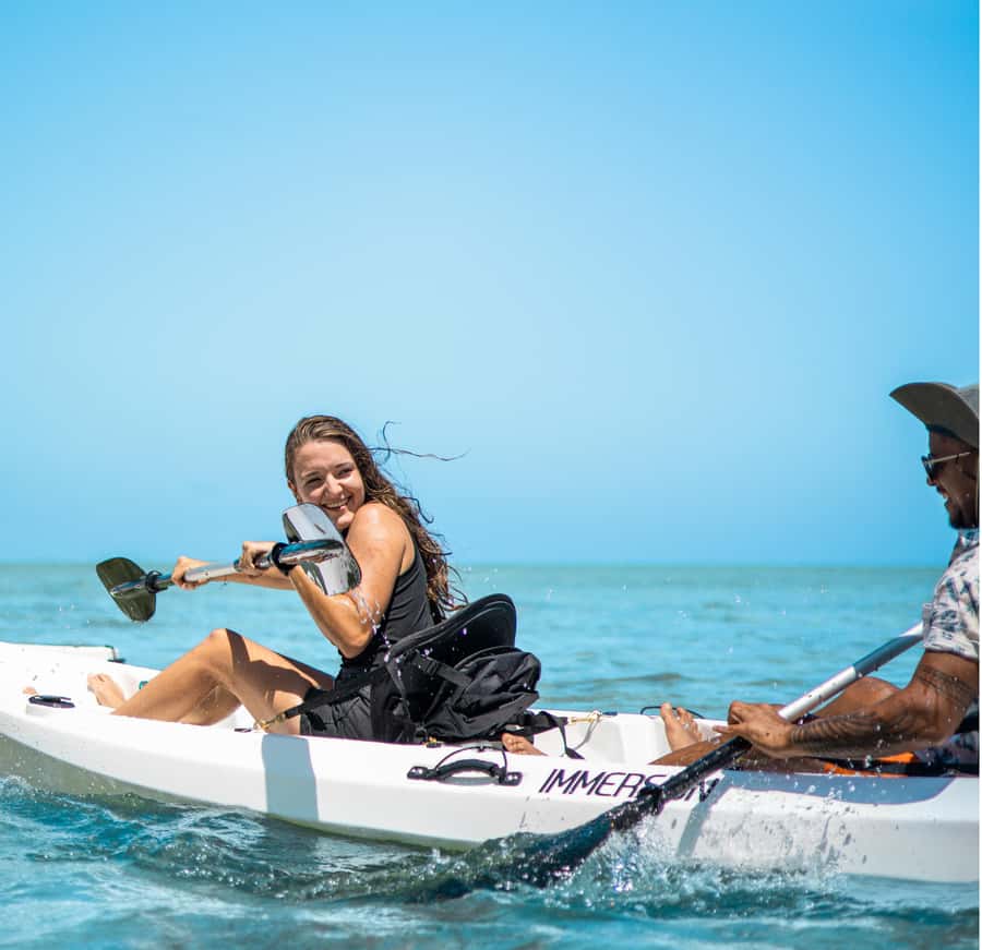 Mauritius: Guided Kayak tour to Benitiers Island - Île aux Bénitiers and an important access warning