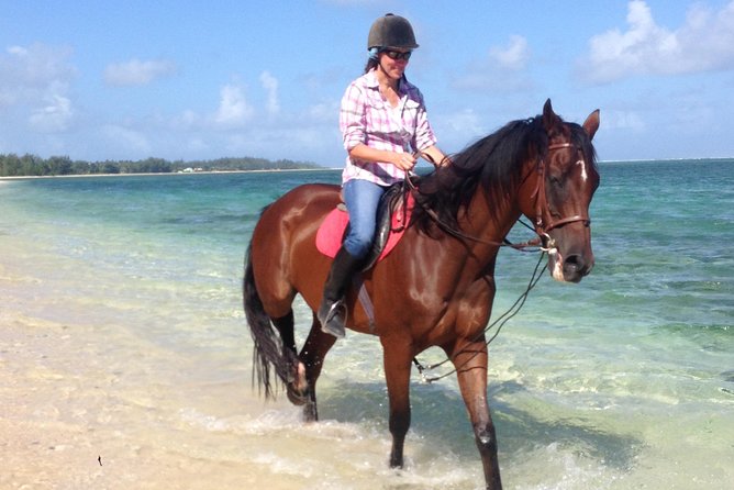 Mauritius Horse Riding at Riambel - Beach riding is not sea riding