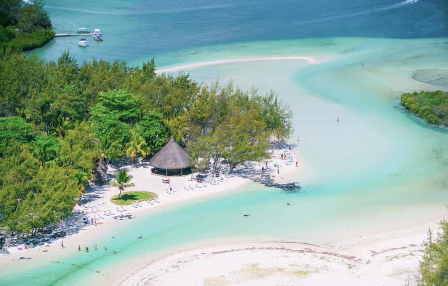 Mauritius: Ile aux Cerfs Boat Tour with BBQ Lunch and Drinks - Speeding toward Grand River South East Waterfall