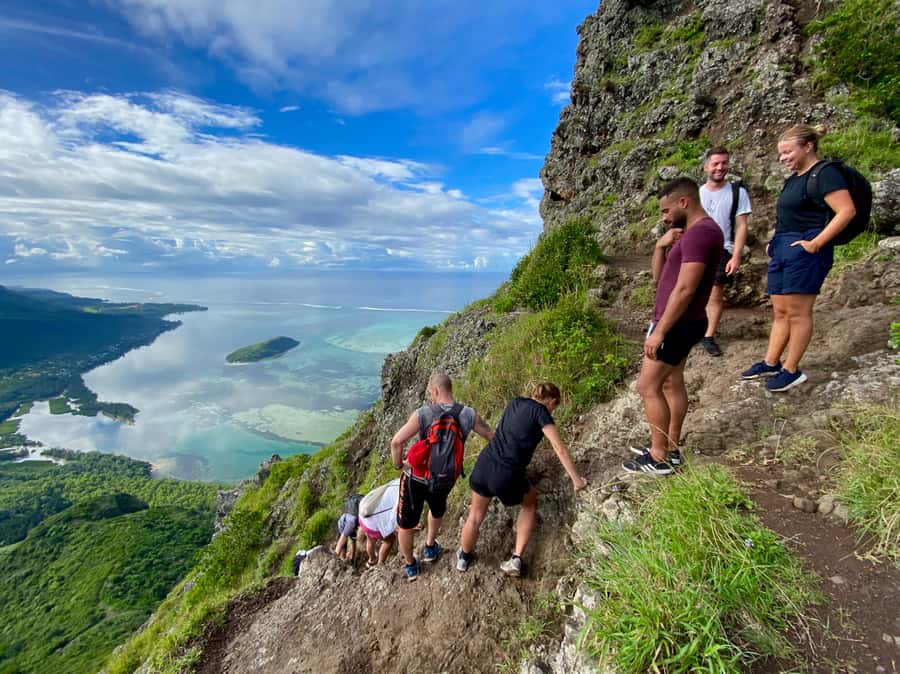 Mauritius: Le Morne Mountain UNESCO Eco Hike - The descent is not an afterthought