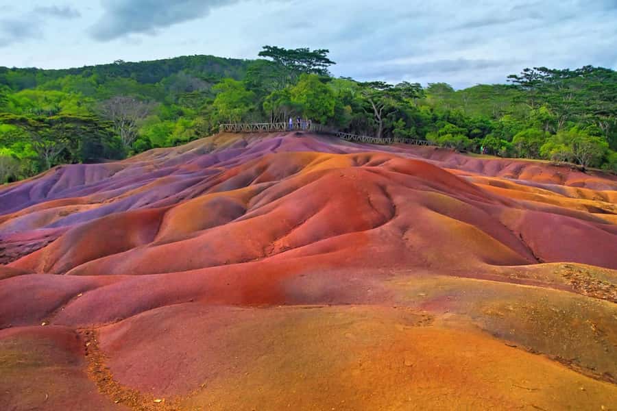 Mauritius: Private South-West Nature & Viewpoints with Lunch - Seven Coloured Earth is unusual, but keep the scale in mind