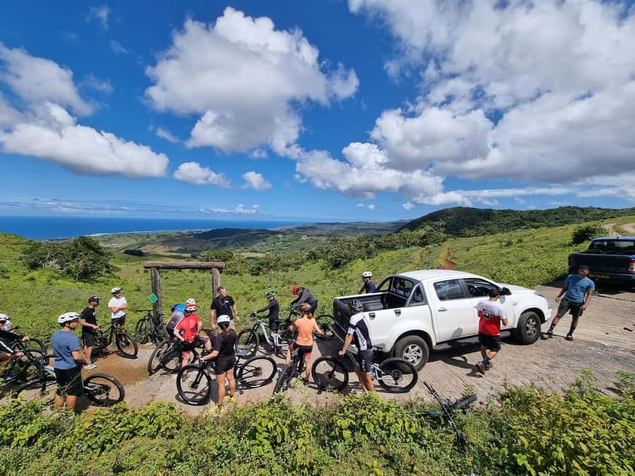 Mauritius: Scenic Bike Trails with Gear & Shuttle - The 4x4 ride replaces the uphill grind