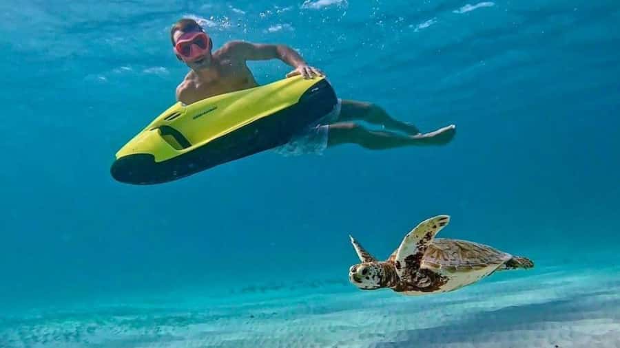 Mauritius: SEABOB exploration in the northern natural aquariums - What the SEABOB experience is really like