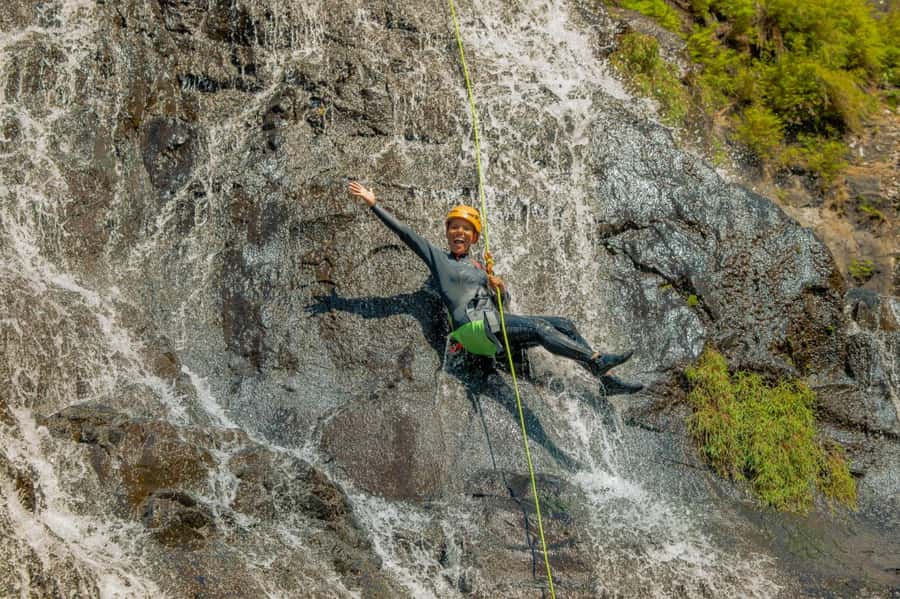 Mauritius: Tamarind Falls Canyoning Adventure - Tamarind Falls Canyoning at a Glance