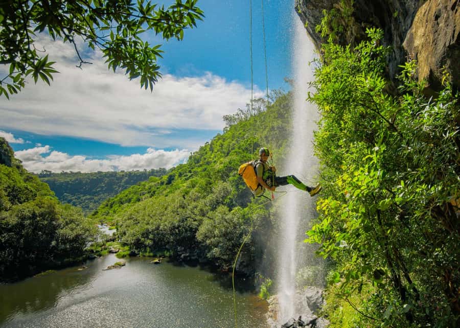 Mauritius: Tamarind Falls Canyoning Adventure - Walking the 3-Kilometer Route Through Forest and Pools