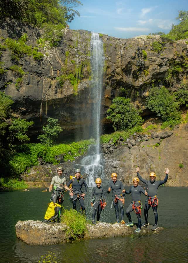 Mauritius: Tamarind Falls Canyoning Adventure - Two Guides, Six People, and a More Personal Pace