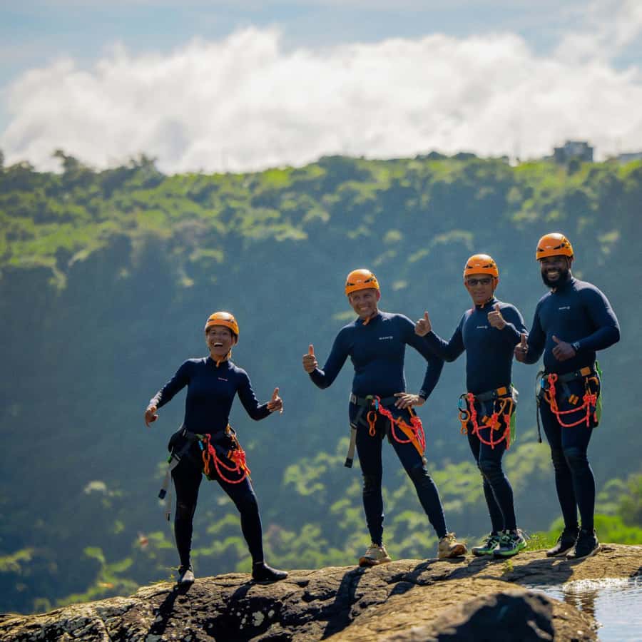 Mauritius: Tamarind Falls Canyoning Adventure - Starting With Training, Gear, and a Safety Check