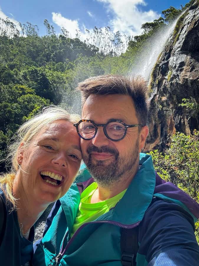 Mauritius: The Iconic Waterfalls hike + Mauritian picnic - Guides Andy and Didia set the tone