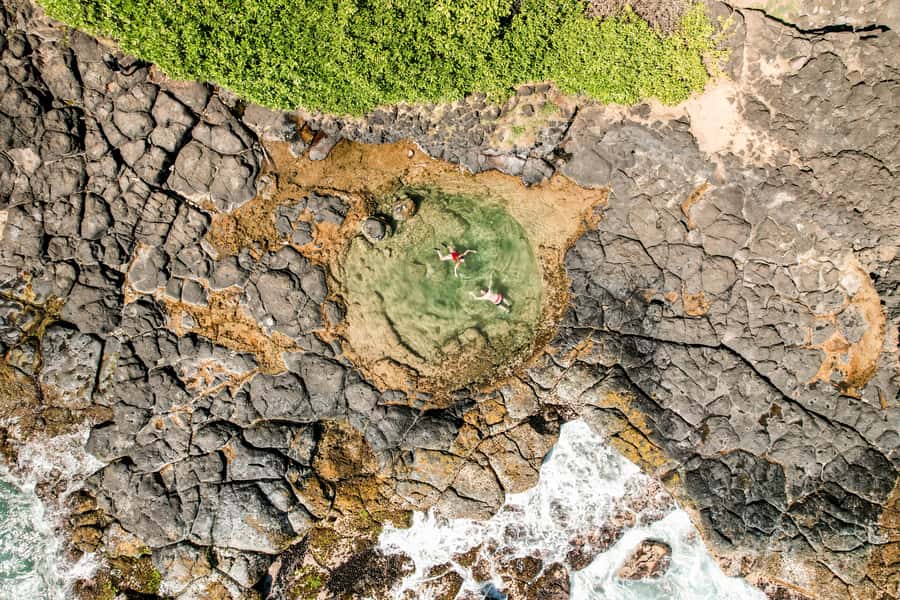 Mauritius: The Wild South Hiking Tour with a Guide - Mamzelle Waterfall and the natural massage