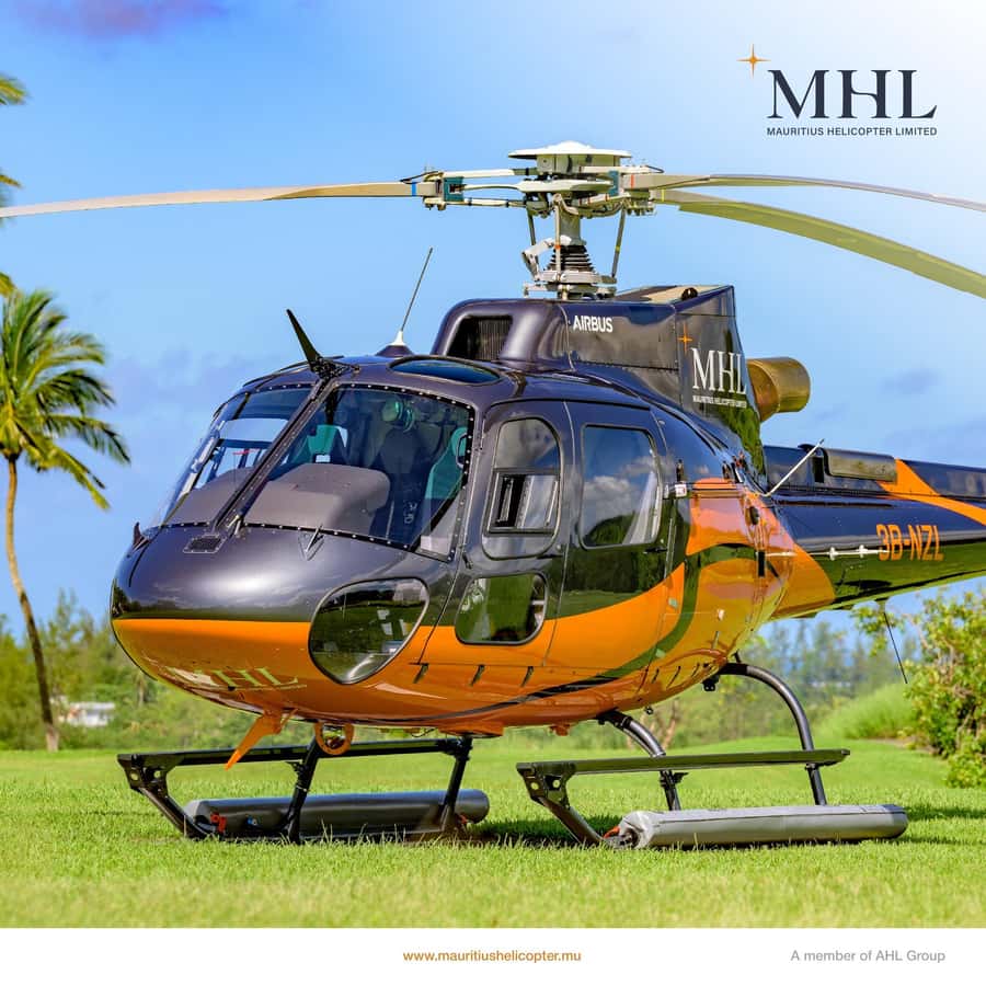 Mauritius: Underwater waterfall by Helicopter tour - Black River Gorges National Park from above