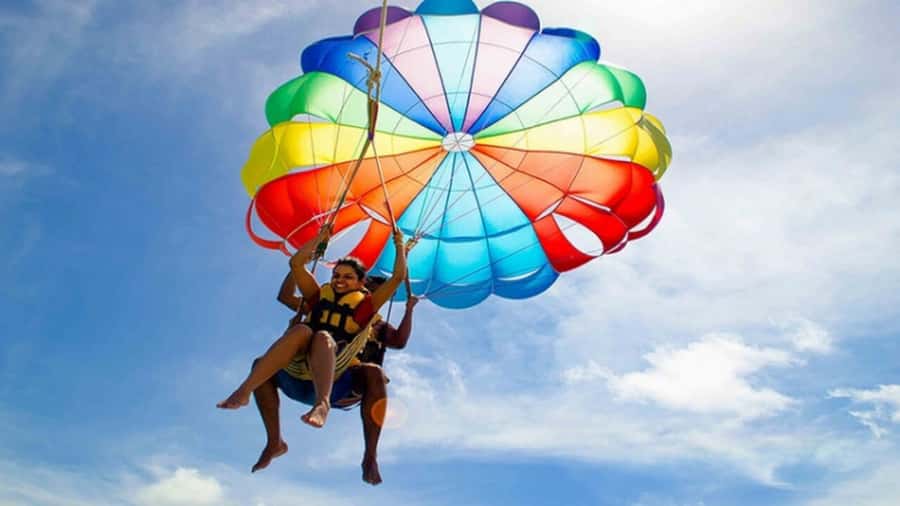 Mauritius: Watersport Adventure Day with Lunch and Pickup - Walking on the ocean bed at 3 to 4 metres