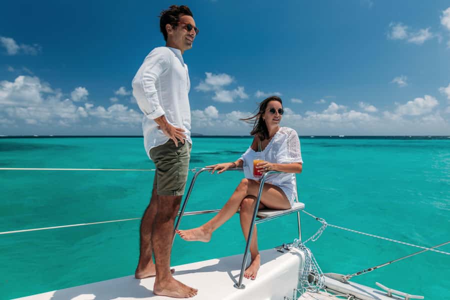 North: Cruise to the flat island & Gabriel island.bbq lunch - Key points at a glance