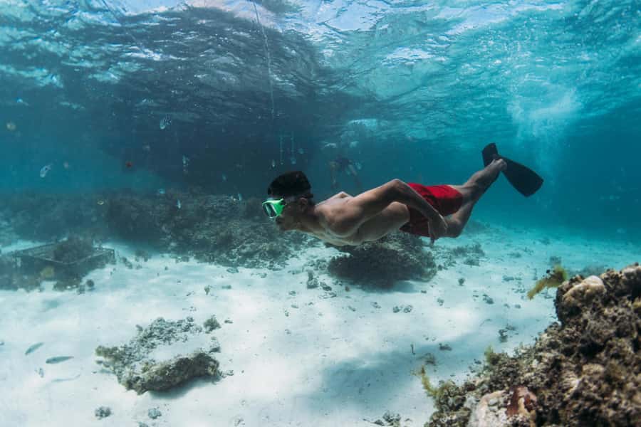 North East of Mauritius: Catamaran Cruise w/ BBQ Lunch - BBQ lunch on the catamaran at noon