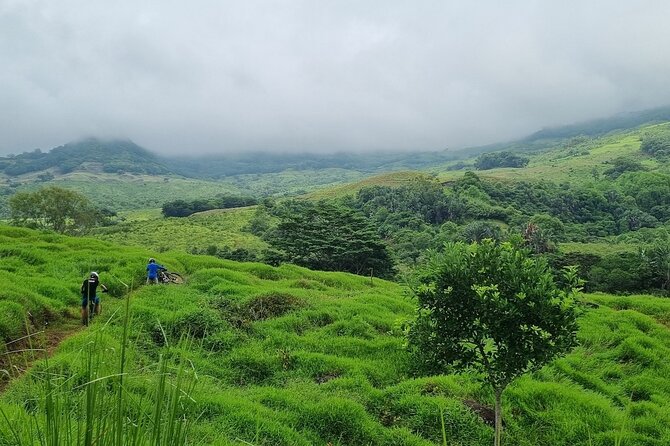 Private Mountain Biking Experience in the Wild South of Mauritius - Taking the Shuttle to the Upper Trails
