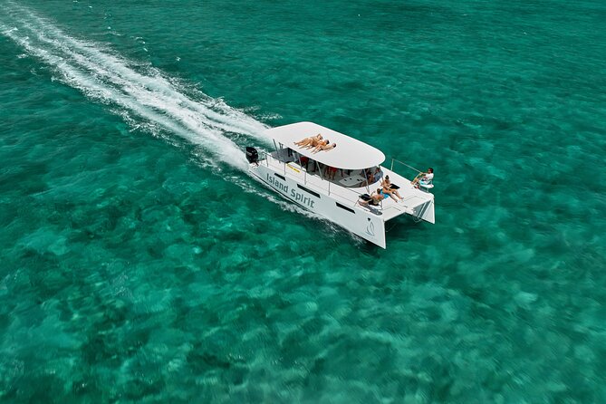 Private Power Catamaran trip from Pointe Jerome - Ile aux Aigrettes adds a nature stop