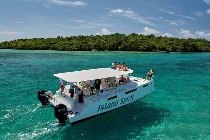 Private Power Catamaran trip from Pointe Jerome - Who will enjoy this boat trip most