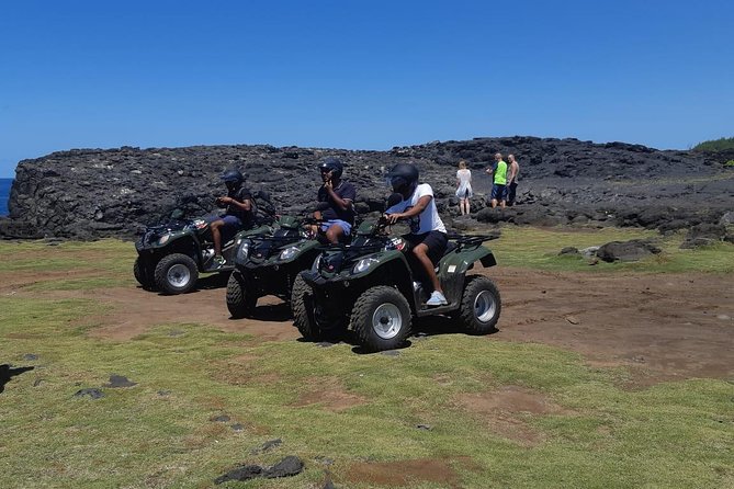 Quad Excursion South Mauritius 35km - Learning the quad before the route begins