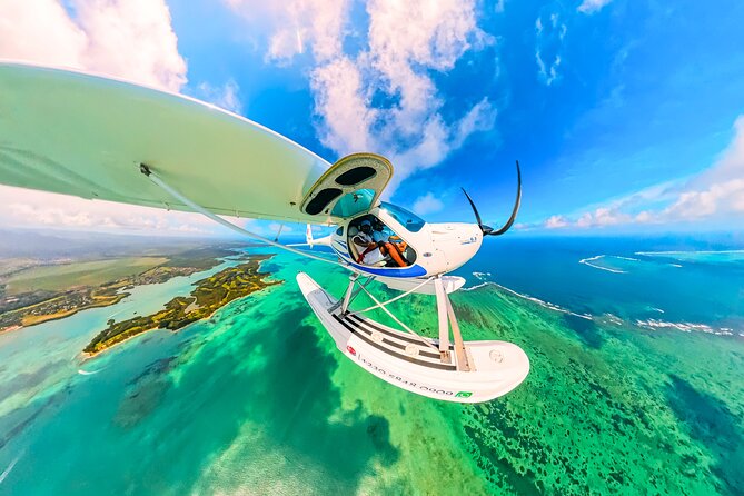 Seaplane Tours over the turquoise lagoon of the East of Mauritius - What the $219.11 price really buys