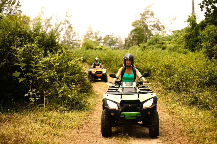 South Of Mauritius Quadbike and Snorkeling Blue Bay - Blue Bay by glass-bottom boat