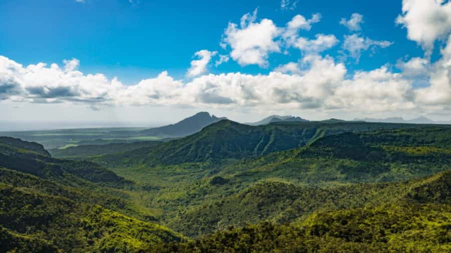 Southern Mauritius: Volcanoes & Coloured Earth - Chamarel’s colored earth and waterfall