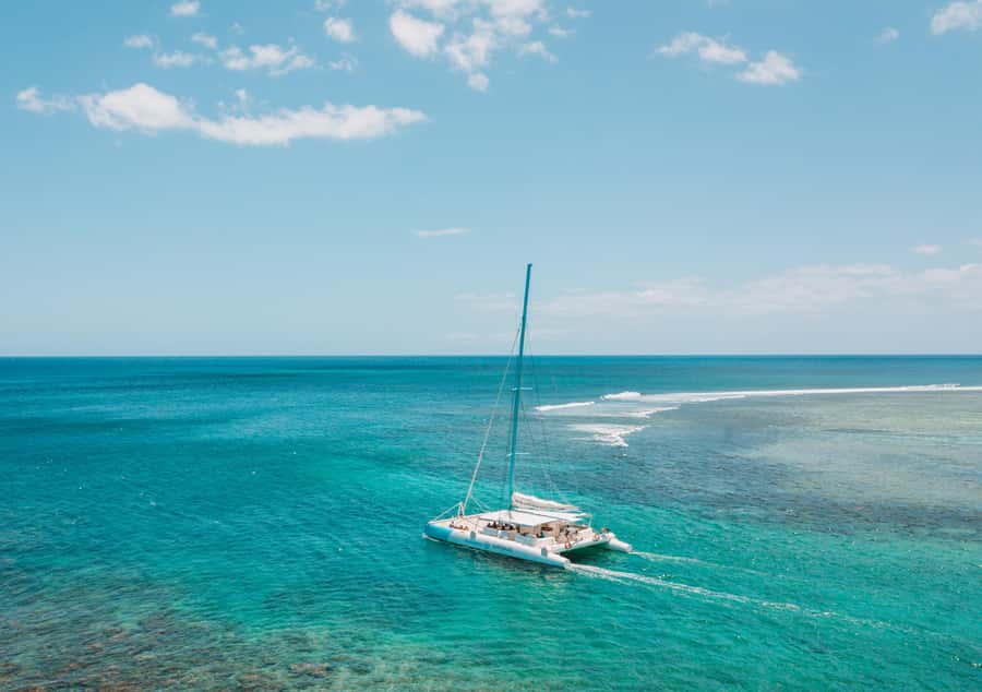 Southwest of Mauritius: Catamaran Cruise w/ Snorkeling - Starting at Le Morne Anglers Club in Black River